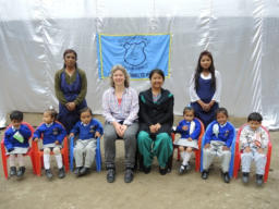 Prenursery with class teacher Miss Sanjita Lama
